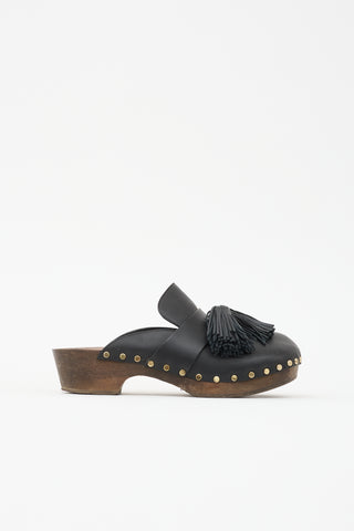 Khaite Leather Oliver Mule