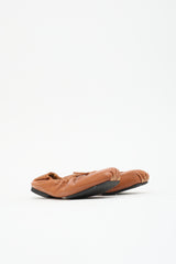 Khaite Leather Ballet Flat