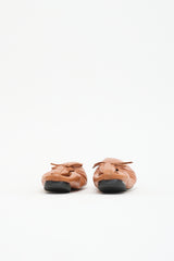 Khaite Leather Ballet Flat