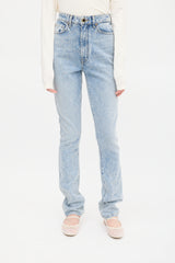 Khaite Light Wash Daria Skinny Jeans