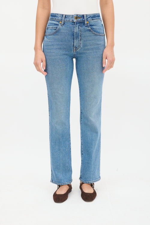 Khaite Medium Wash Vivian Jeans