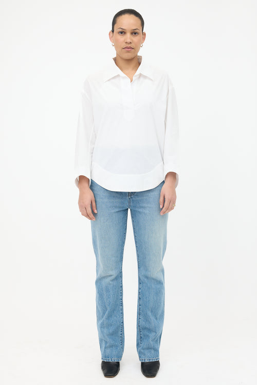 Khaite Open Placket Shirt