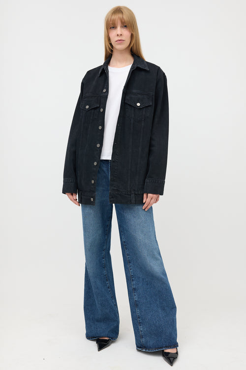 Khaite Oversized Denim Ross Jacket