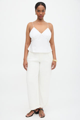 Khaite Poplin Lilo Camisole