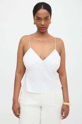 Khaite Poplin Lilo Camisole