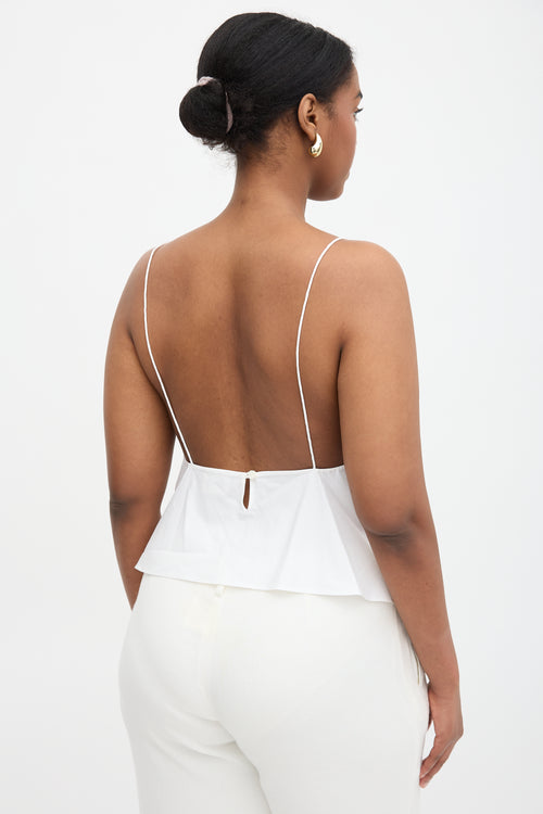 Khaite Poplin Lilo Camisole