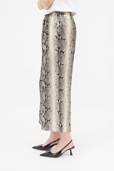 Khaite Satin Printed Mindy Culotte