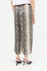 Khaite Satin Printed Mindy Culotte