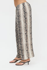 Khaite Satin Printed Mindy Pant