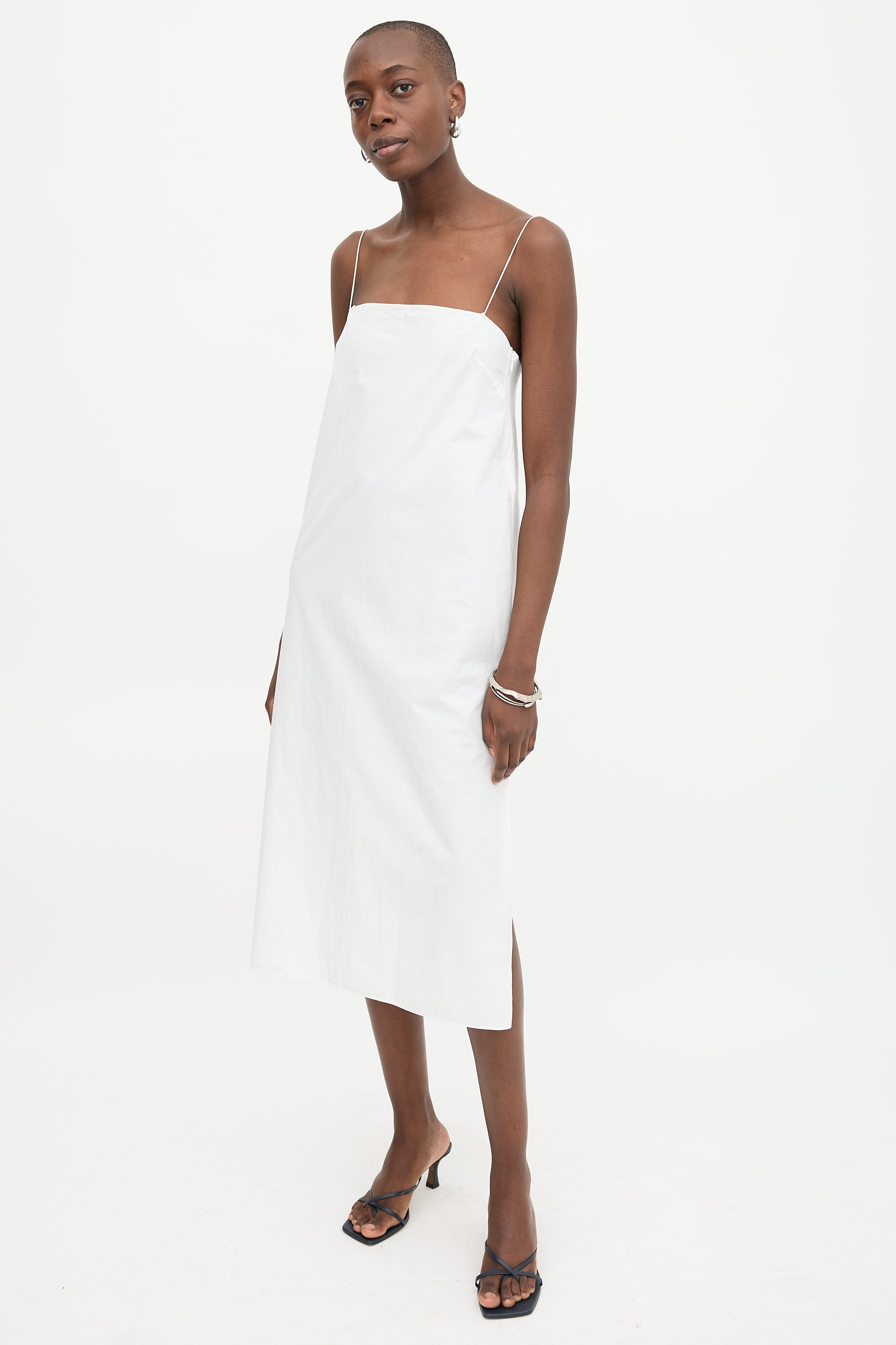 sicily midi dress Sicily Dress in Champagne Lining