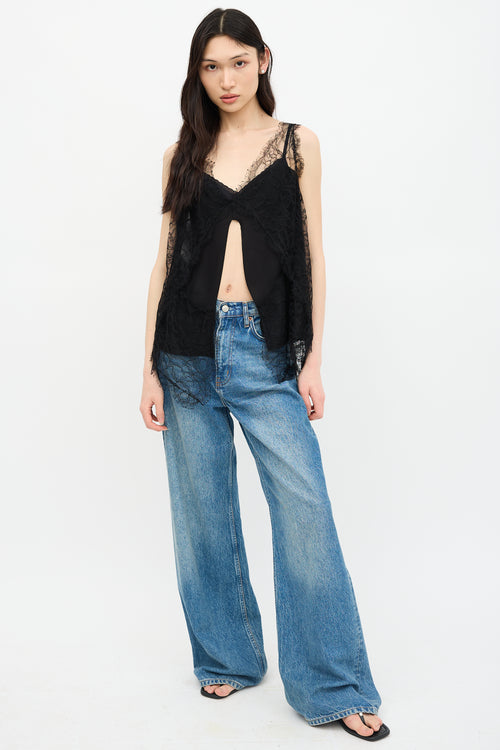 Khaite Silk Lace Camisole