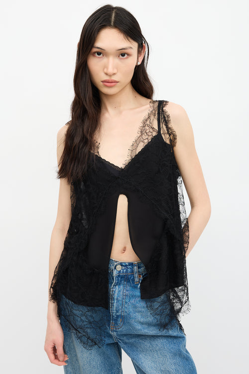 Khaite Silk Lace Camisole