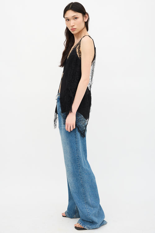 Khaite Silk Lace Camisole