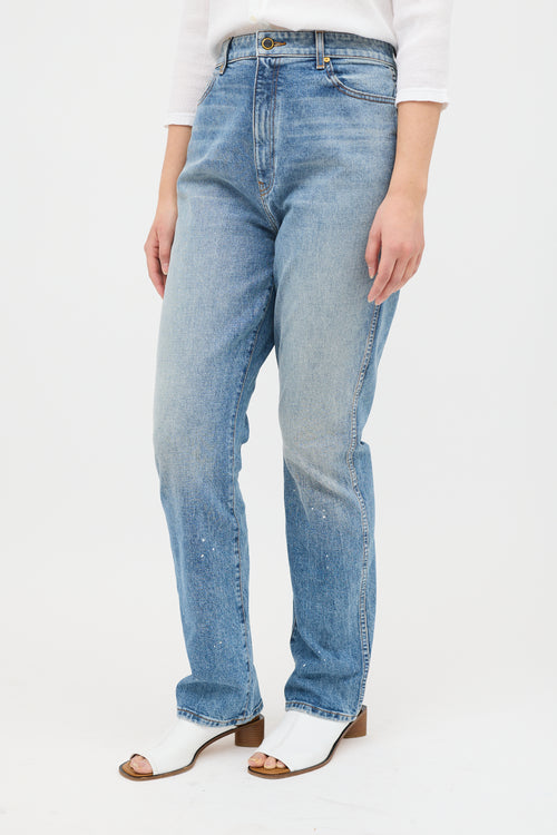 Khaite Splatter Daria Jeans