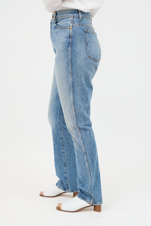 Khaite Splatter Daria Jeans