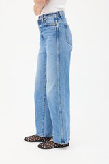 Khaite Light Wash Jordan Straight Leg Jeans