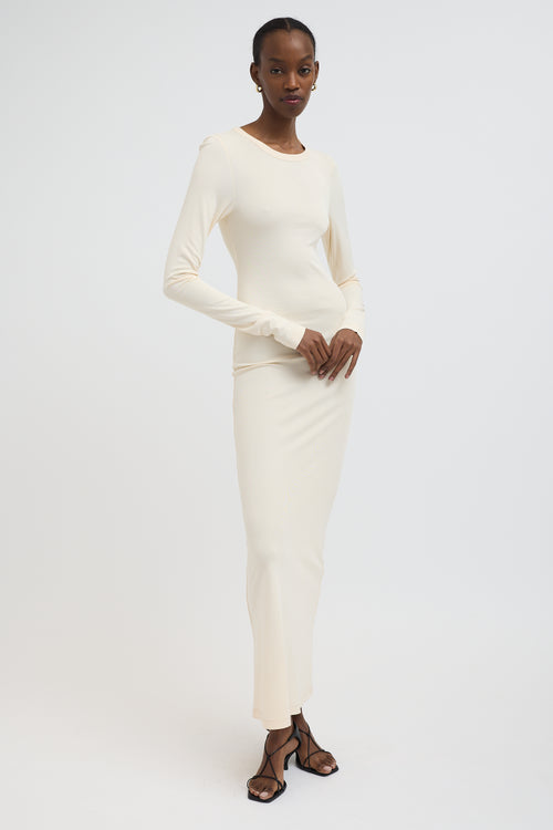Khaite Stretch Jersey Bayra Dress