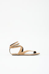 Khaite Suede Aimee Sandal