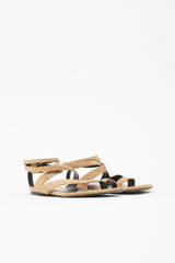 Khaite Suede Aimee Sandal