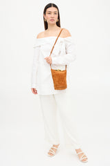 Khaite Suede Etta Bucket Bag