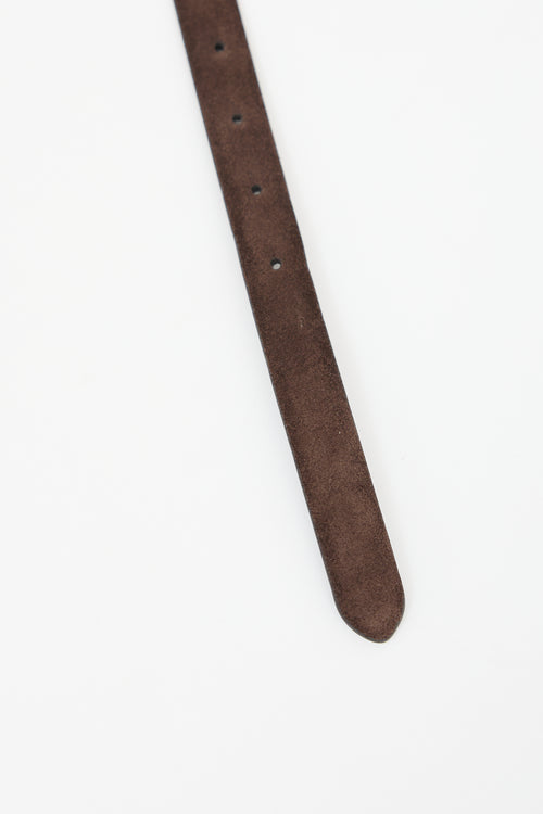 Khaite Suede Olivia Belt