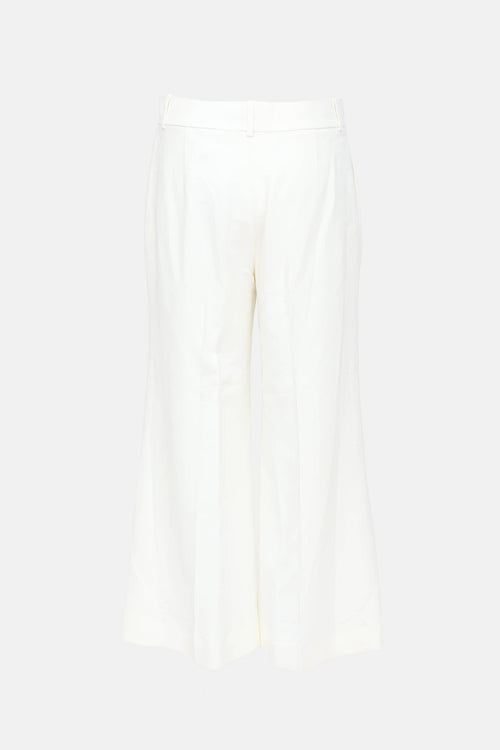 Khaite Pleated Crop Pant
