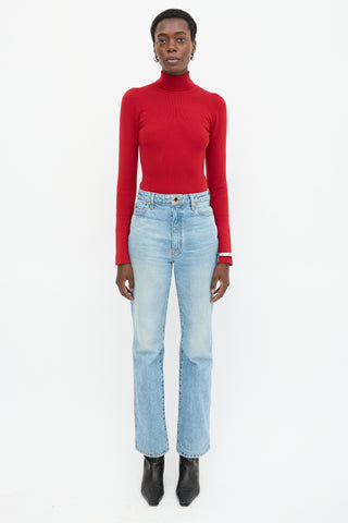 Khaite Thea Turtleneck Bodysuit