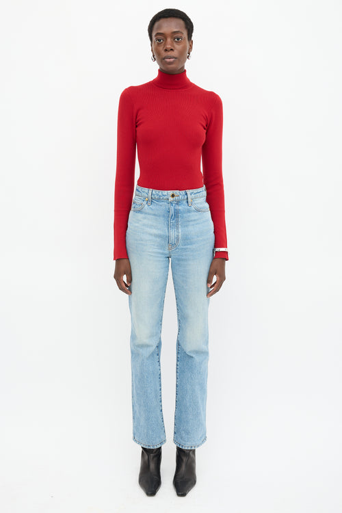 Khaite Thea Turtleneck Bodysuit