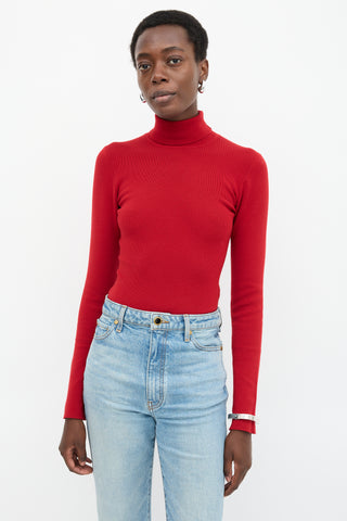 Khaite Thea Turtleneck Bodysuit