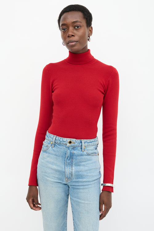 Khaite Thea Turtleneck Bodysuit