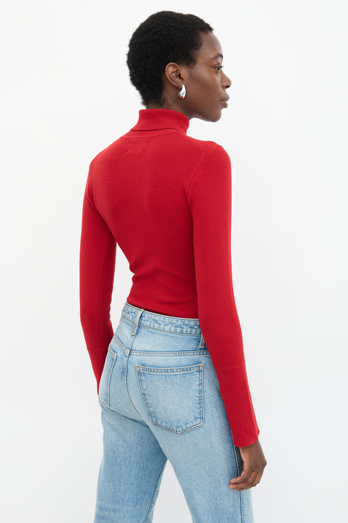 Khaite Thea Turtleneck Bodysuit