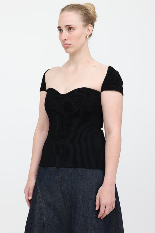 Khaite Ista Ribbed Top