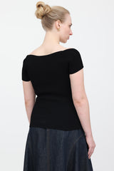 Khaite Ista Ribbed Top