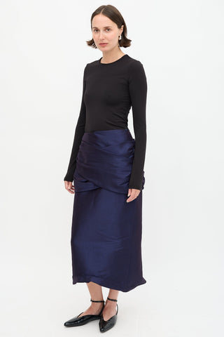 Kika Vargas Taffeta Colette Skirt
