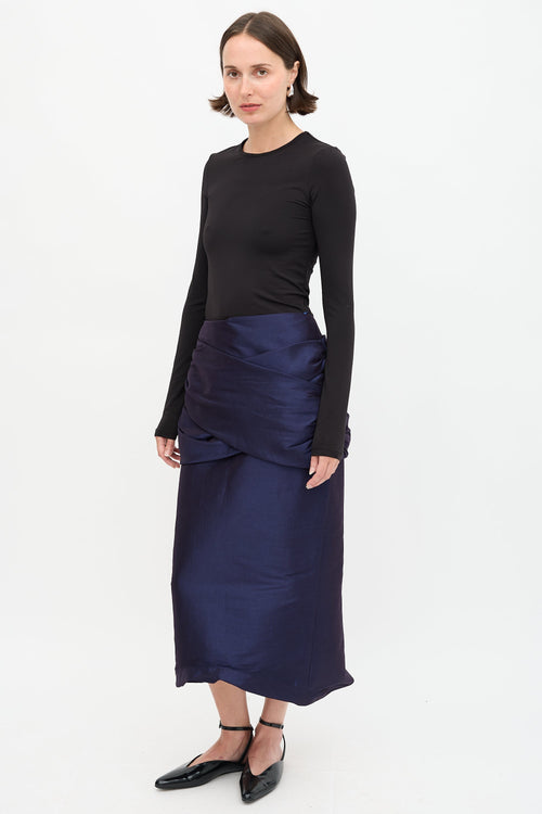 Kika Vargas Taffeta Colette Skirt