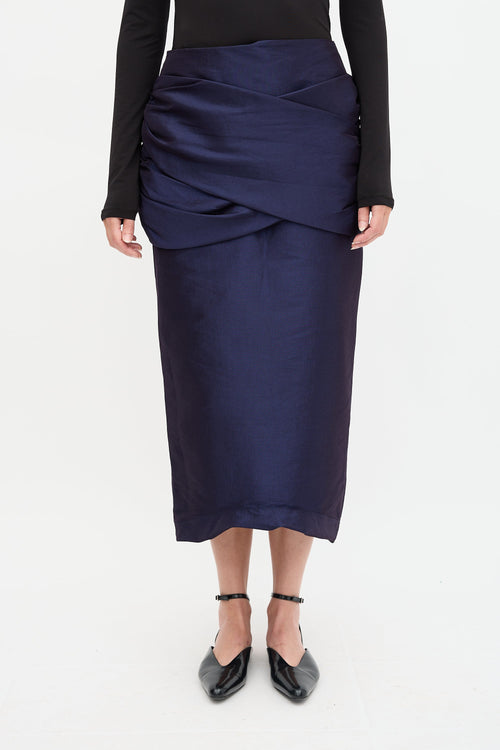 Kika Vargas Taffeta Colette Skirt