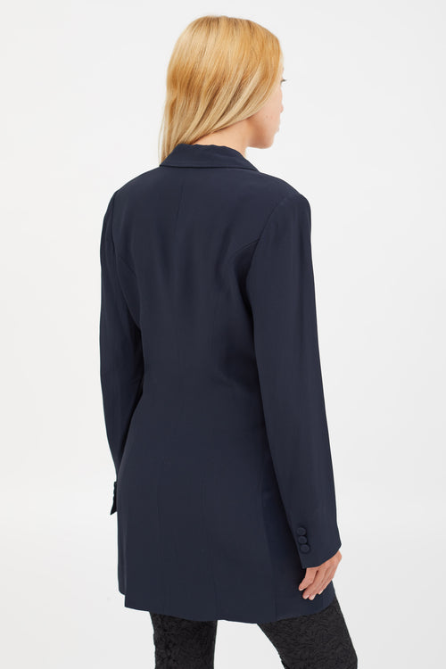 Kiki De Montparnasse Navy Long Blazer