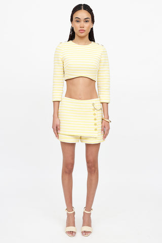 Zimmermann Striped Hide Tide Shorts