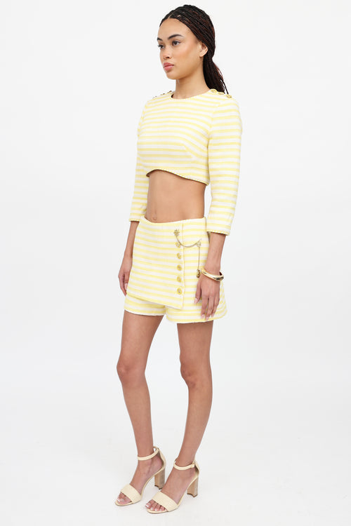 Zimmermann Striped Hide Tide Top