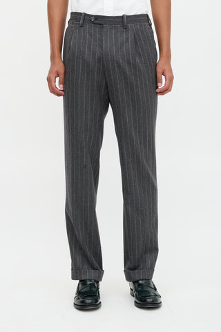 Kiton Pinstripe Trouser