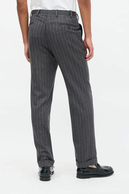 Kiton Pinstripe Trouser