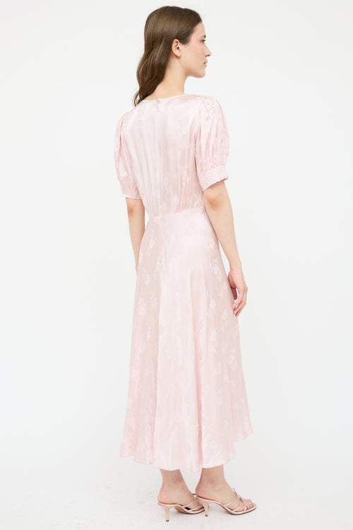 The Kooples Floral Button Up Maxi Dress