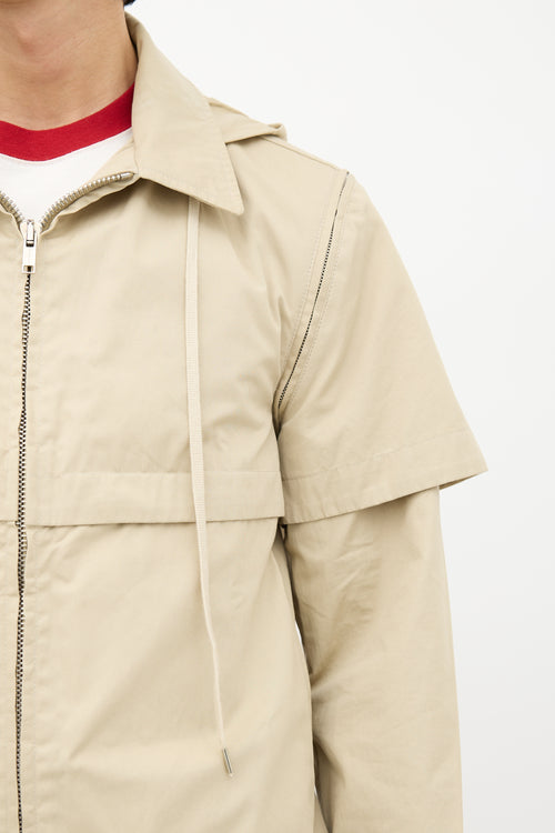 Kris Van Assche Convertible Zip Jacket