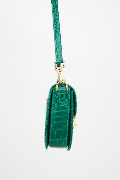 Kwanpen Exotic Leather Carina Crossbody Bag