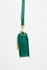 Kwanpen Exotic Leather Carina Crossbody Bag
