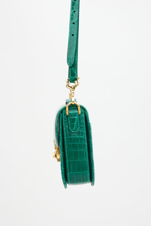 Kwanpen Exotic Leather Carina Crossbody Bag
