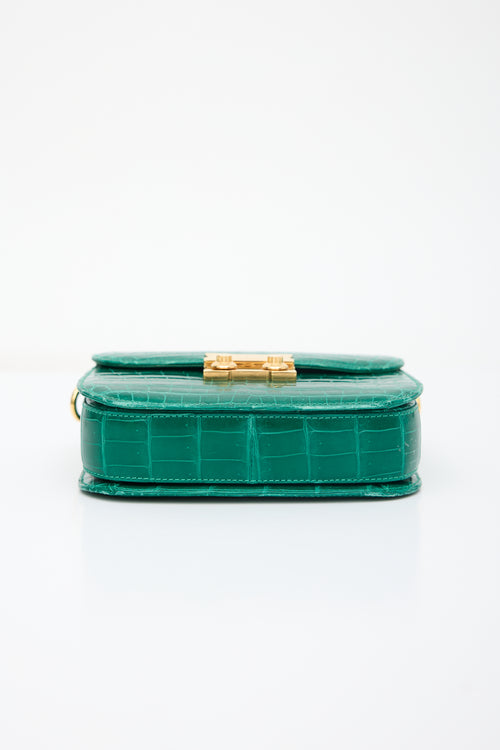 Kwanpen Exotic Leather Carina Crossbody Bag