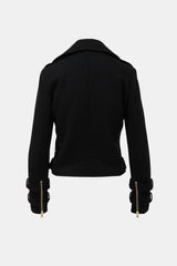 L'Agence Wool Biker Jacket