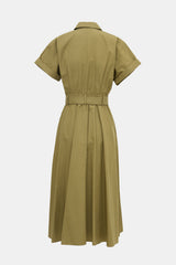 Lafayette 148 Belted Shirt Dress