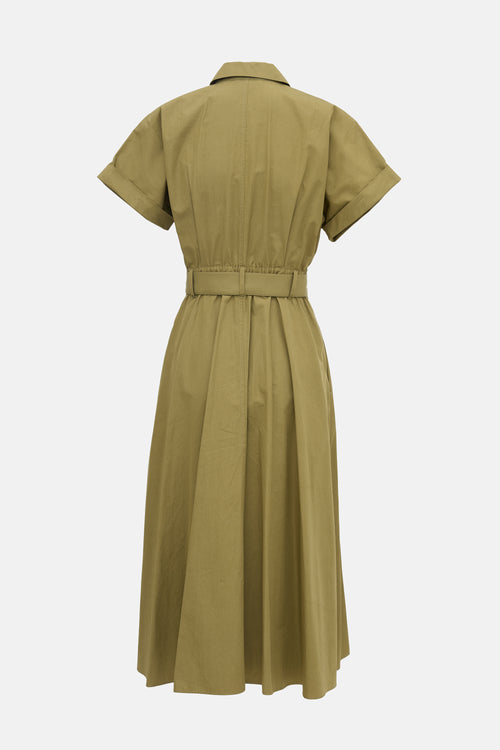 Lafayette 148 Belted Shirt Dress